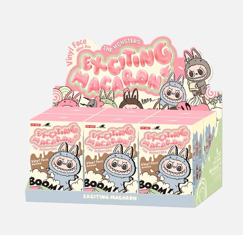 Exciting Macaroon Vynil Face Blind Box x6